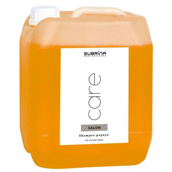 Sampon cu Extract de Papaya - Subrina Professional Care Salon Shampoo Papaya, 5000 ml