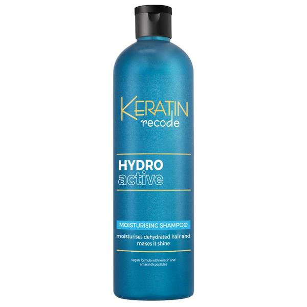 Sampon Hidratant pentru Par Deshidratat - Keratin Recode Hydro Active Moisturizing Shampoo, 400 ml
