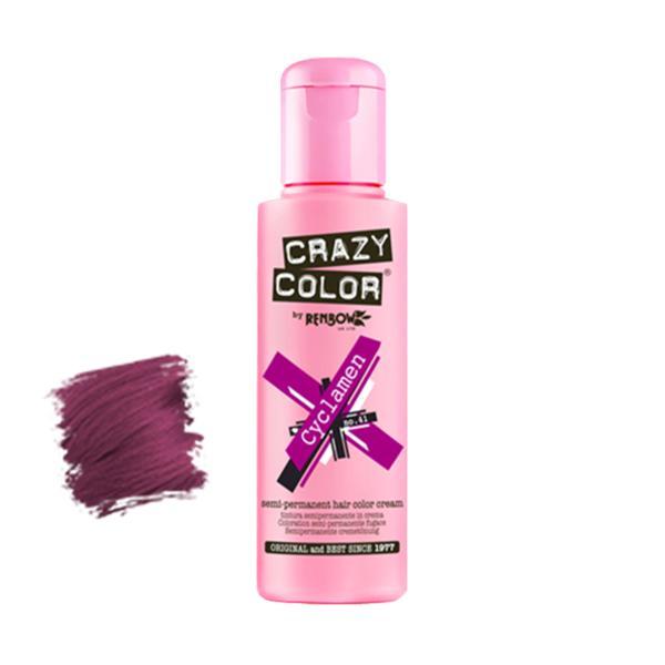 Vopsea semipermanentă Crazy Color Cyclamen no.41 100 ml