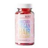 Vitamine Masticabile pentru Par Sanatos - Hairburst Unicorn Vegan Hair Vitamins, 60 jeleuri gumate