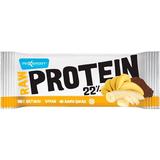 Baton Proteic cu Banane si Cacao, Fara Gluten - Maxsport Raw Protein 22%, 50 g