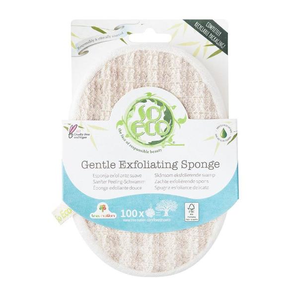 Burete Ecologic pentru Exfoliere Delicata - So Eco Gentle Exfoliating Sponge, 1 buc