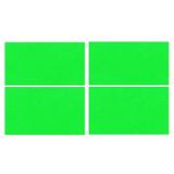 Set 40 Etichete autoadezive dreptunghiulare, verde, 7 x 12 cm