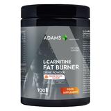 Pudra cu Aroma de Portocale Rosii -  Adams Supplements L-Carnitine Fat Burner - Drink Powder Blood Orange Flavour, 350 g