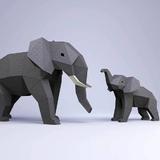 kit-3d-macheta-de-asamblat-miniatura-mama-si-baby-elefant-diy-5.jpg