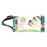 Set 4 Pensule Ecologice pentru Machiaj - So Eco Natural Travel Brush Set, 1 set