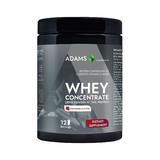 Concentrat Proteic din Zer cu Aroma de Capsuni - Adams Supplements Whey Concentrate Drink Powder Protein Strawberry Flavour, 360 g