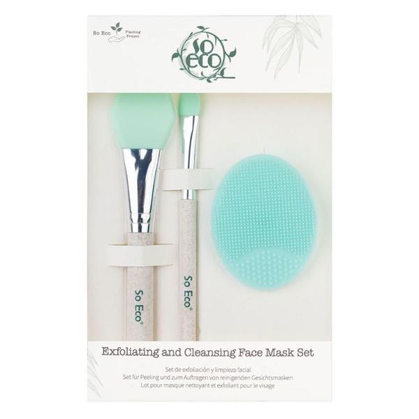 Set Exfoliere si Curatare pentru Masca de Fata - So Eco Complete Cleansing Face Mask Set, 1 set