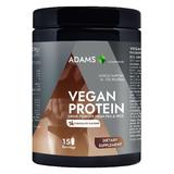 Pudra Proteica cu Gust de Ciocolata - Adams Supplements Vegan Protein Chocolate Flavour, 454 g