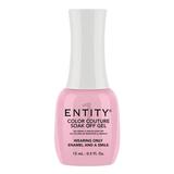 Gel Pigmentat pentru Unghii - Entity Color Couture Soak Off Gel, nuanta "Wearing Only Enamel And A Smile", 15 ml