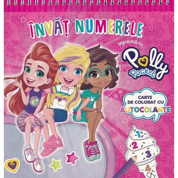 Invat numerele impreuna cu Polly Pocket, editura Prut