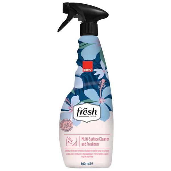 Solutie pentru Curatarea si Improspatarea Suprafetelor - Sano Fresh Home Multi-Surface Cleaner & Freshener, 500 ml