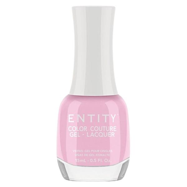 Lac de Unghii cu Efect de Gel - Entity Color Couture Gel - Lacquer, nuanta "Pure Chic", 15 ml