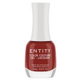 Lac de Unghii cu Efect de Gel - Entity Color Couture Gel - Lacquer, nuanta "Sole Sensation", 15 ml