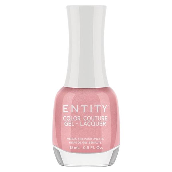 Lac de Unghii cu Efect de Gel - Entity Color Couture Gel - Lacquer, nuanta "Blushing Bloomers", 15 ml