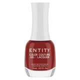 Lac de Unghii cu Efect de Gel - Entity Color Couture Gel - Lacquer, nuanta "Do My Nails Look Fat", 15 ml