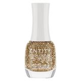 Lac de Unghii cu Efect de Gel - Entity Color Couture Gel - Lacquer, nuanta "Drops Of Gold", 15 ml