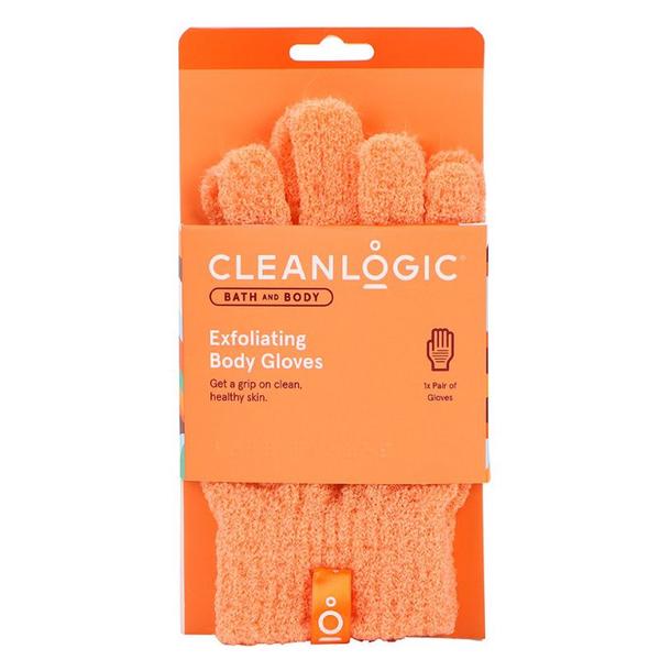 Manusi Exfoliante pentru Corp - Cleanlogic Bath & Body Exfoliating Body Gloves, 1 pereche