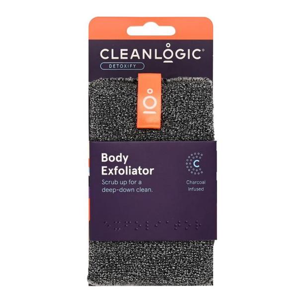 Burete Exfoliant pentru Corp - Cleanlogic Detoxify Body Exfoliator, 1 buc