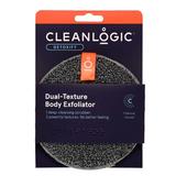 Burete Exfoliant pentru Piele Sensibila, cu Doua Texturi - Cleanlogic Detoxify Dual-Texture Body Exfoliator, 1 buc