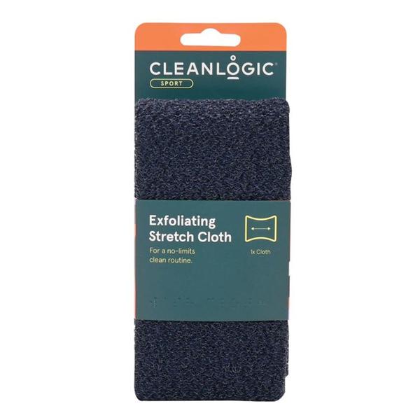 Prosop Exfoliant Elastic Mare pentru Corp - Cleanlogic Sport Exfoliating Stretch Cloth, 1 buc