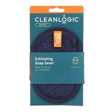 Manusa Exfolianta pentru Corp, cu Buzunar pentru Sapun - Cleanlogic Sport Exfoliating Soap Saver, 1 buc