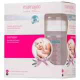 Set 2 Biberoane 150 ml & Tetine Anti-Colici nr. 1/ S - Mamajoo Silver, 1 set