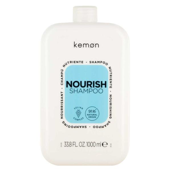 Sampon Hidratant pentru Par Fragil si Uscat - Kemon Care Nourishing Shampoo, 1000 ml