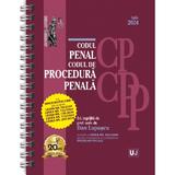 Codul penal si codul de procedura penala Iulie 2024 Ed.spiralata - Dan Lupascu, editura Universul Juridic