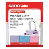 Lavete Magice - Sano Wonder Cloth for All-Purpose Cleaning, 3 buc