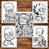 carte-de-colorat-pentru-relaxare-si-antistres-40-de-ilustratii-graffiti-simpsons-editura-legendary-print-86-pagini-5.jpg