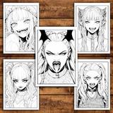 carte-de-colorat-pentru-relaxare-si-antistres-45-de-ilustratii-anime-vampire-girls-editura-legendary-print-106-pagini-5.jpg