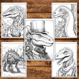 carte-de-colorat-pentru-relaxare-si-antistres-50-de-ilustratii-steampunk-dinosaurs-106-pagini-5.jpg