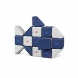 Cuburi Magnetice JollyHeap Mini - 24 blocuri 2 forme 