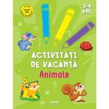 Activitati de vacanta. Animale 3-4 ani, editura Litera