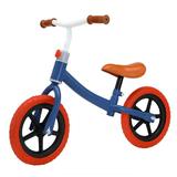 Bicicleta fara Pedale Teno®, inaltime reglabila, manere anti-alunecare, sa confortabila waterproof, roti de 12 inch, cauciuc rezistent, 2-5 ani, albastru/rosu