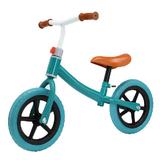 Bicicleta fara Pedale Teno®, inaltime reglabila, manere anti-alunecare, sa confortabila waterproof, roti de 12 inch, cauciuc rezistent, 2-5 ani, verde