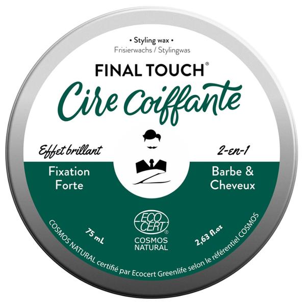 Ceara de Styling cu Efect Lucios pentru Par si Barba - Monsieur Barbier Styling Wax Final Touch, 75 ml