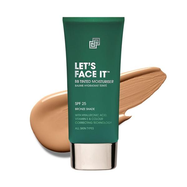 Crema BB Hidratanta pentru Barbati, SPF 25 - SHAKEUP Cosmetics Lets’s Face It, nuanta Bronze, 50 ml