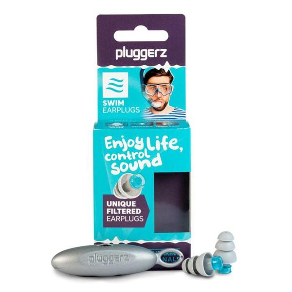 Dopuri de Urechi din Silicon pentru Inot - Pluggerz Enjoy Swim, 2 buc