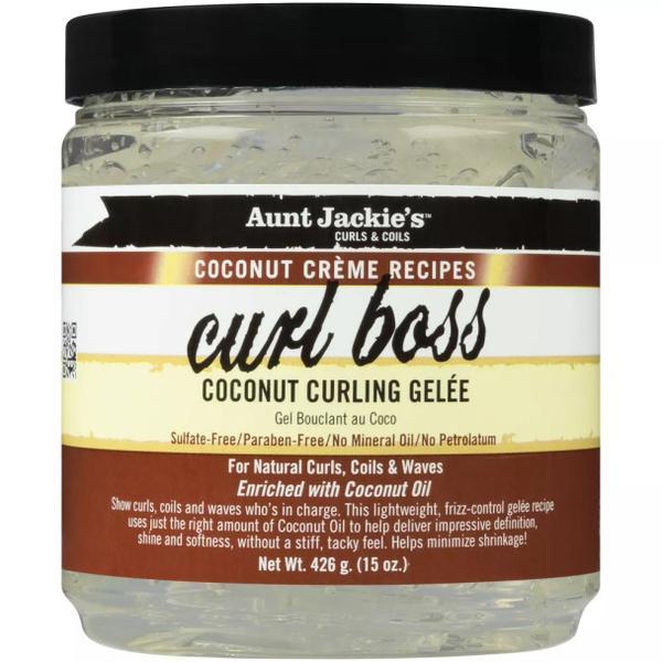 Gel definire bucle, Curl Boss Coconut Curling Gel, Aunt Jackie&#039;s, 426 g