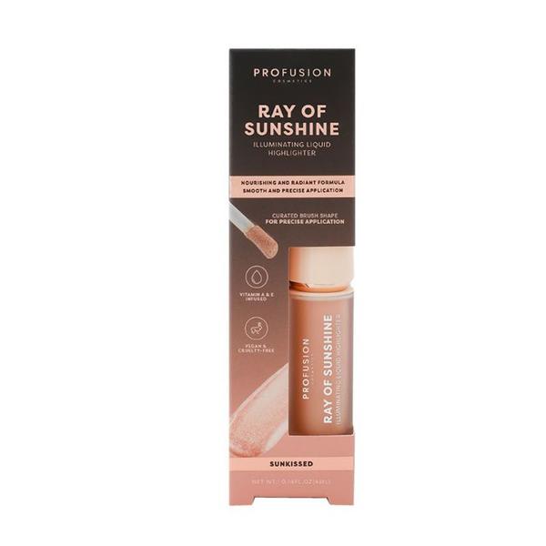 Lichid Iluminator - Profusion Cosmetics Ray of Sunshine Highlighter, nuanta Sunkissed, 4 ml