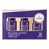Kit Tratament Impotriva Incaruntirii si Caderii Parului - Rut Hair Ageless Clinic Trial Kit, Travel Size, 1 pachet