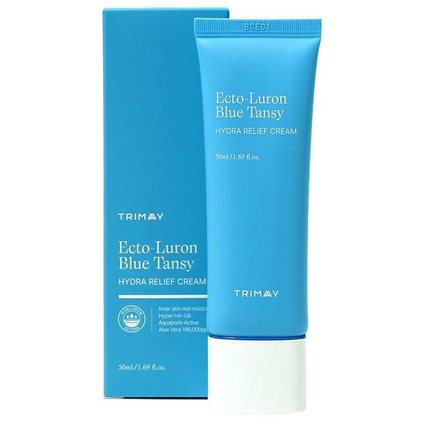 Crema Hidratanta si Calmanta pentru Fata - Trimay Ecto-Lurin Blue Tansy Hydra Relief Cream, 50 ml