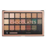 Paleta Farduri, 21 Nuante si 1 Pensula - Profusion Cosmetics Chocolates, 245 g