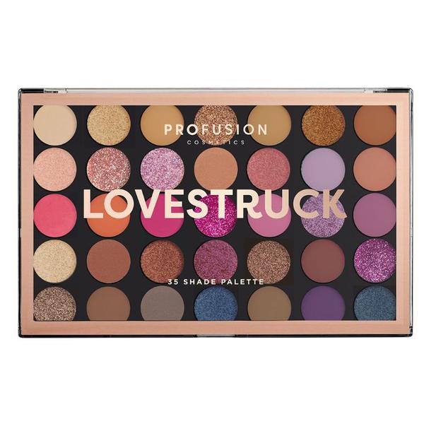 Paleta Farduri, 35 Nuante - Profusion Cosmetics Lovestruck, 285 g