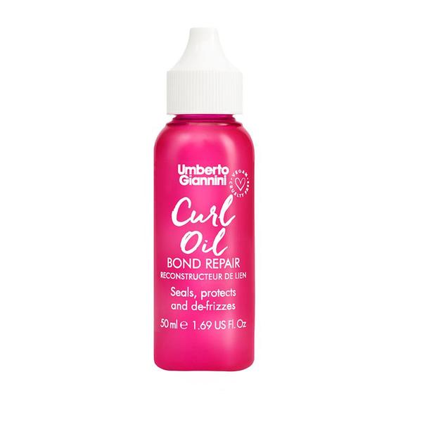 Ulei Anti-Frizz pentru Repararea Parului Cret - Umberto Giannini Curl Oil Bond Repair, 50 ml