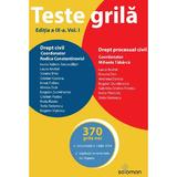 Teste grila Vol.1 Ed.9 - Rodica Constantinovici, Mihaela Tabarca, editura Solomon