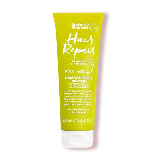 Sampon Reparator cu Ulei de Avocado si Extract de Kale - Umberto Giannini Hair Repair, 250 ml