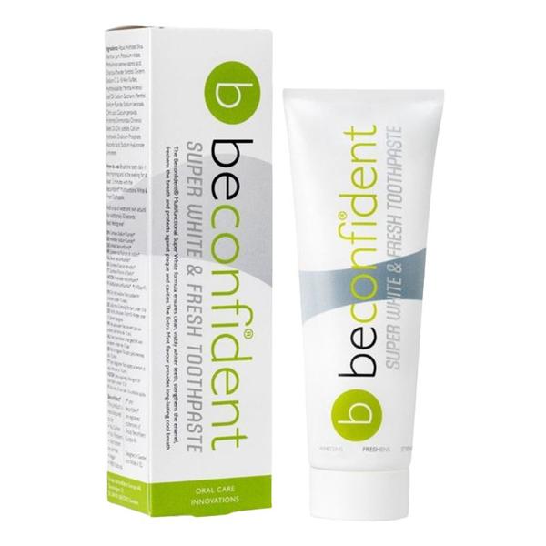 Pasta de Dinti pentru Albire - Beconfident Super White & Fresh Toothpaste, 75 ml